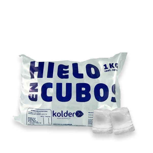 Hielo en Cubos 1 kg