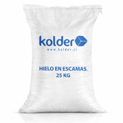 Hielo Escama 25 kg